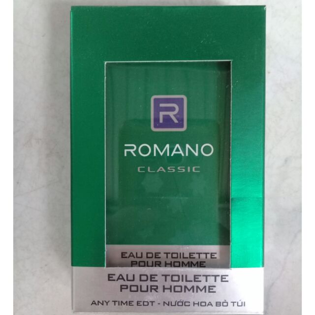 Nước Hoa Mini Bỏ Túi Romano 18ml