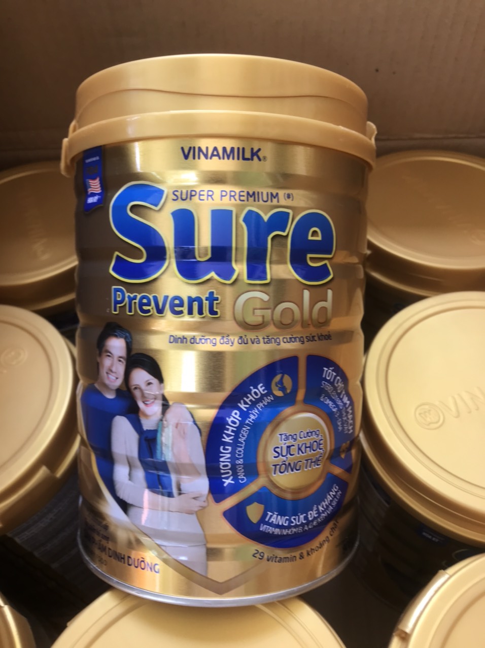 Sữa Sure Prevent Vinamilk 900g date mới 2024
