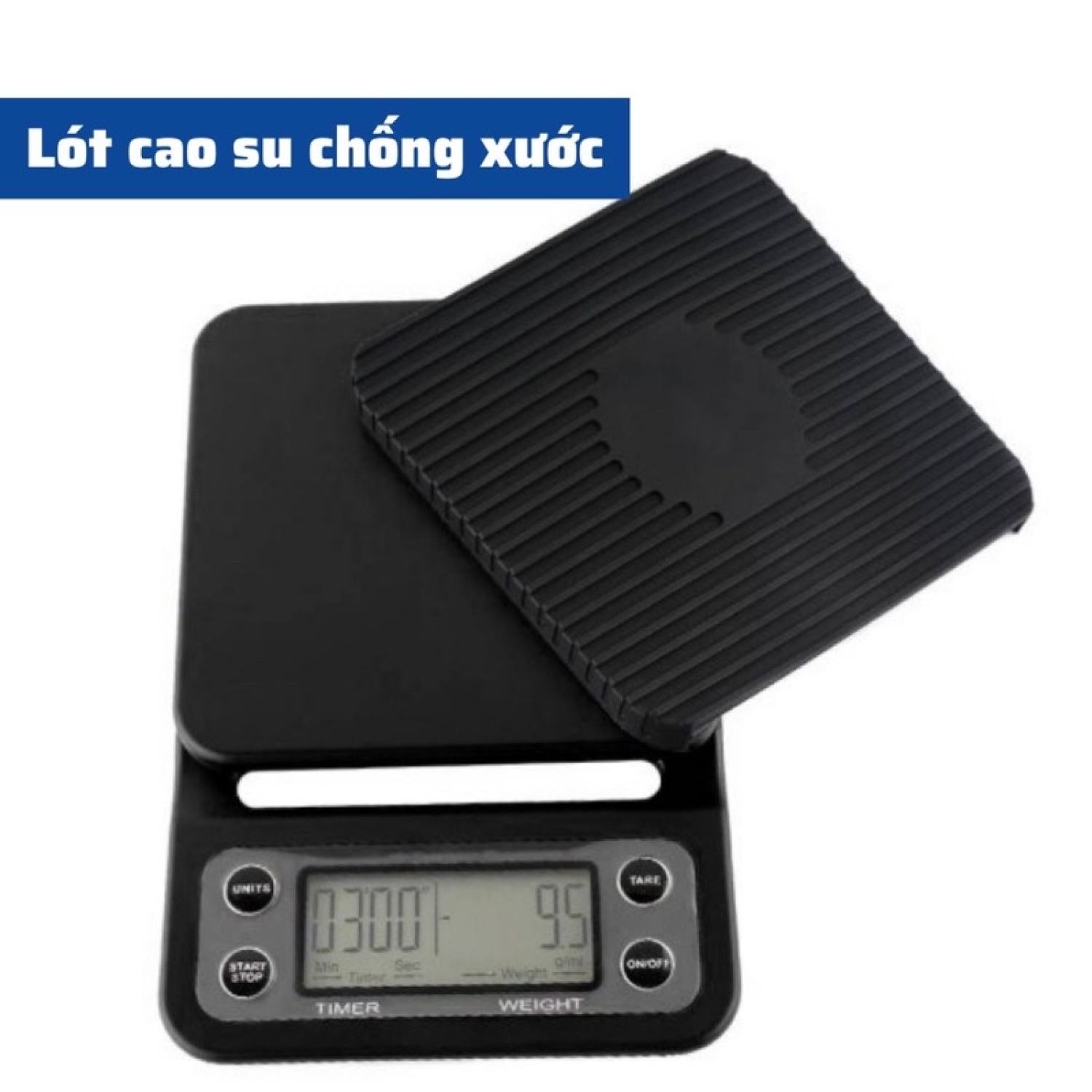 Cân Tiểu Ly Điện Tử Cao Cấp TIMER SCALE 0.1-3Kg