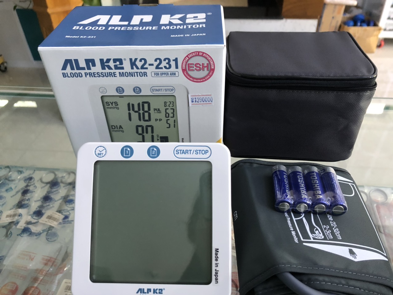 MÁY Đo Huyết Áp Bắp Tay ALPK2 K2-231