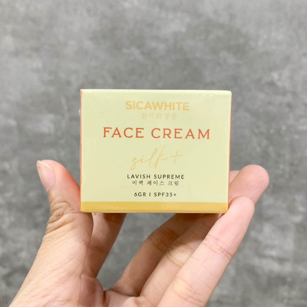 [Chính Hãng] Kem Face Lụa Sica White Mini Face Cream Silk 6g