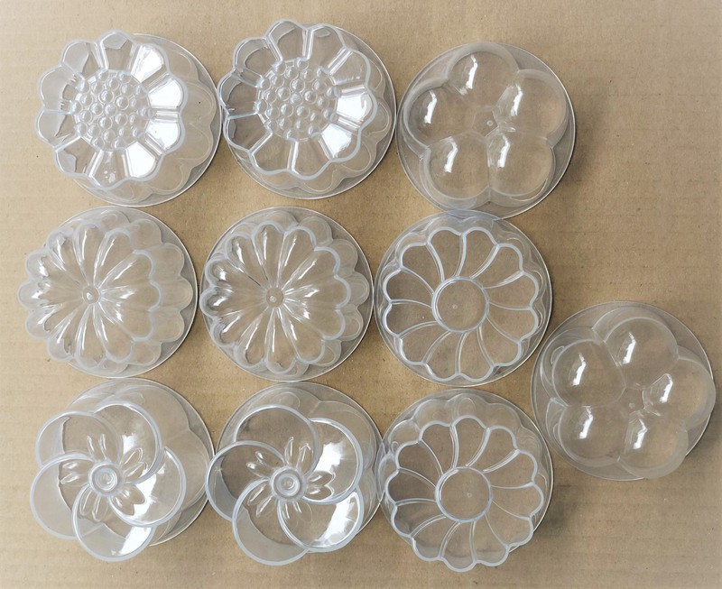 Combo 100 Khuôn Làm Rau Câu Bánh Flan 6,5cm Có Nắp Đậy