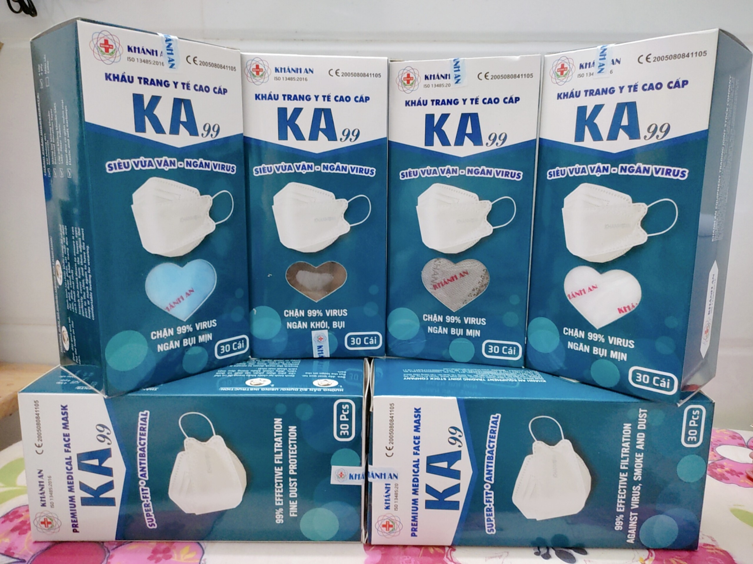 Khẩu trang y tế cao cấp Khánh An Ka99 Ka99+