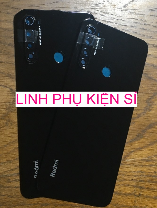 Nắp lưng xiaomi redmi note 8 màu đen