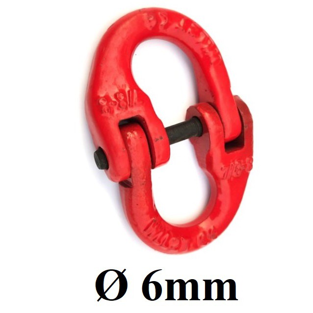 Nối xích móc cẩu 6mm, 8mm, 10mm