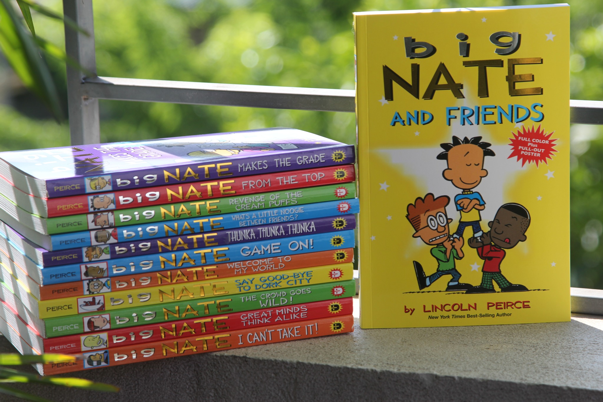 Big Nate Comic Collection Full Color 12 Books Sách nhập khẩu