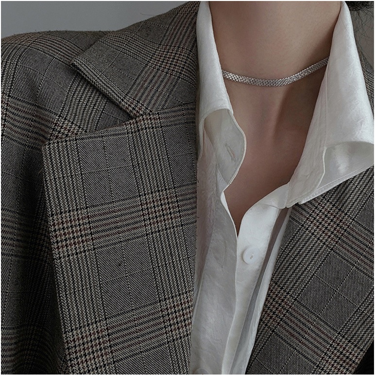 Dây chuyền choker đơn giản cá tính