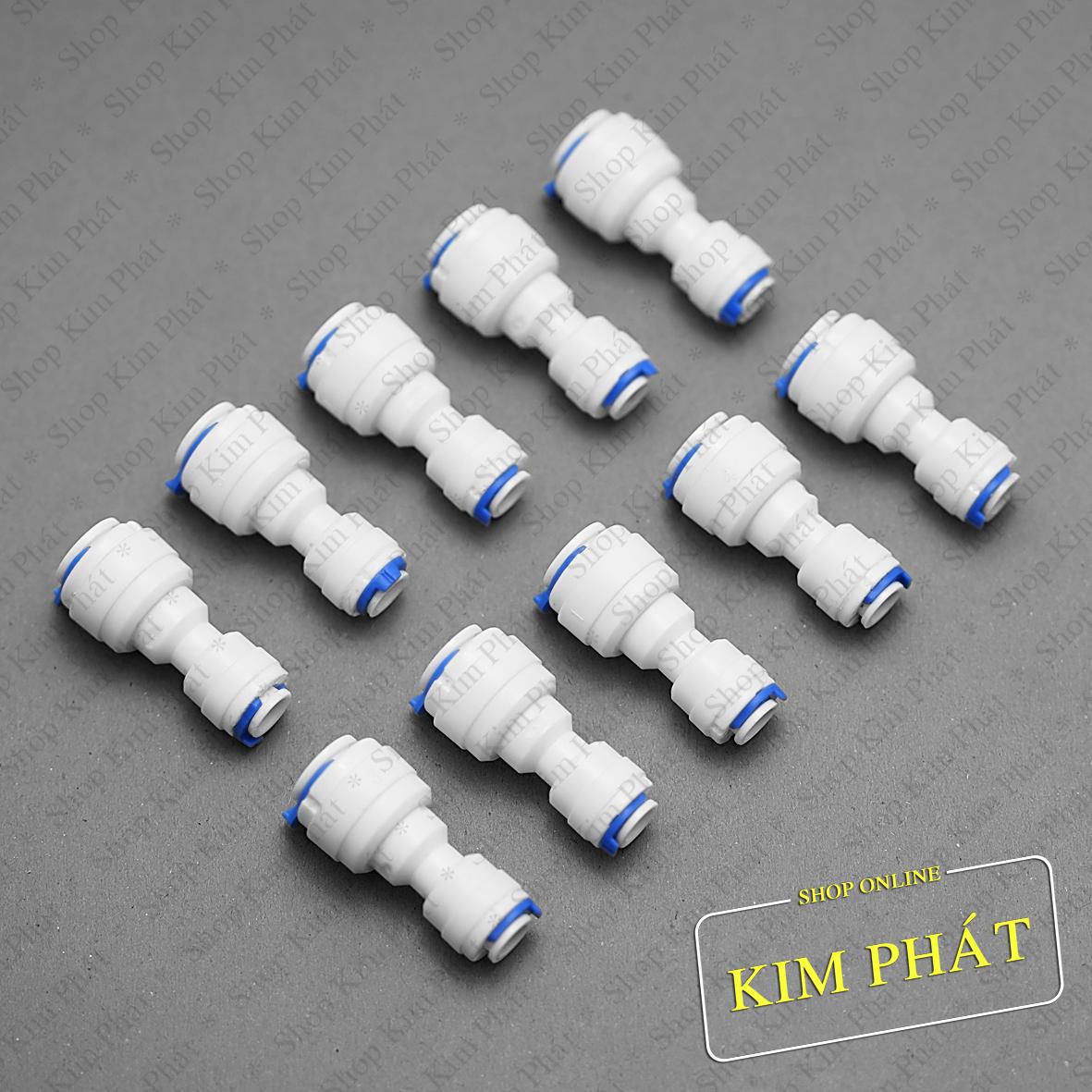 Bộ 10 nối nhanh thẳng ra một đầu dây 6mm một đầu dây 10mm (1564-Q018C)