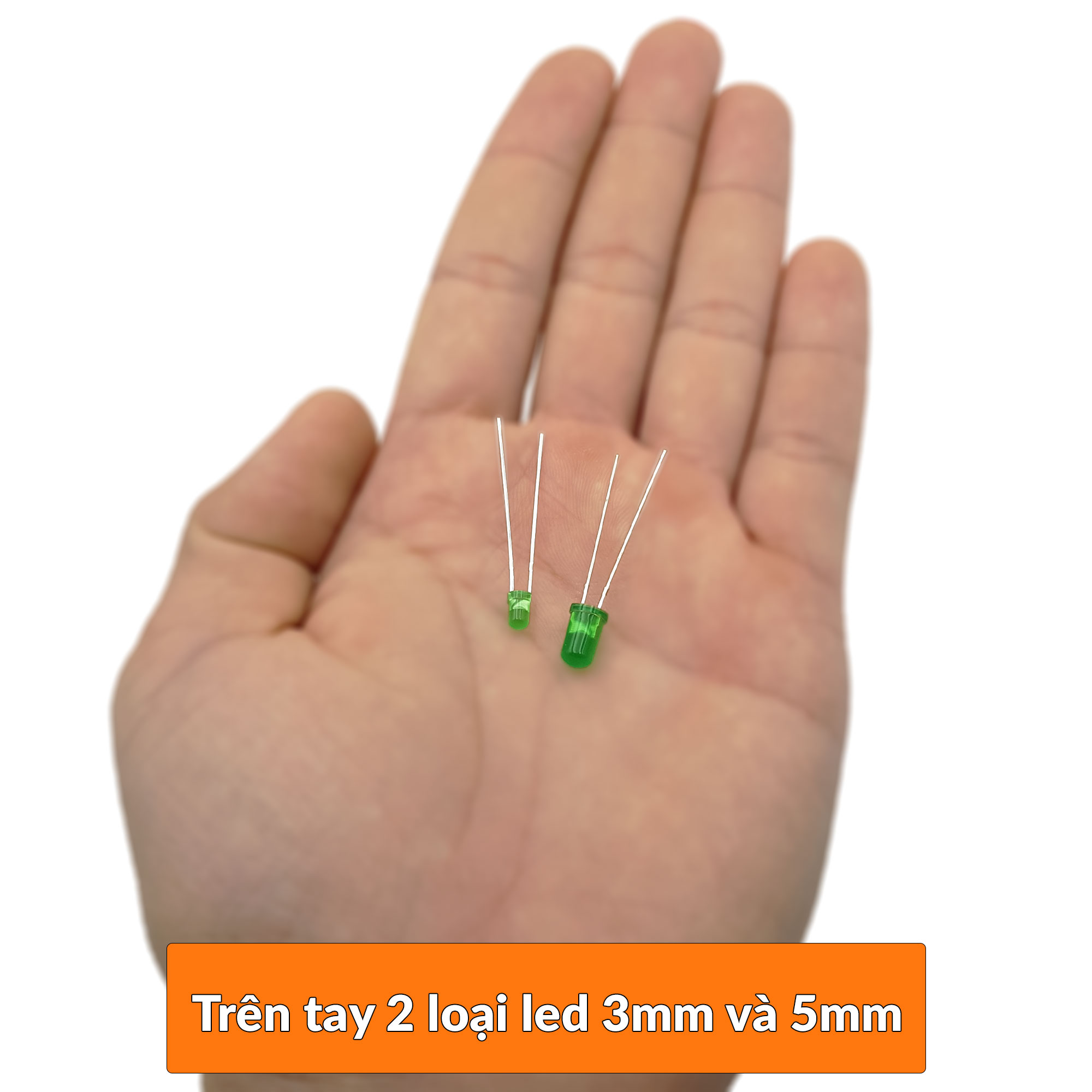 Led phủ màu 5mm (10 con)
