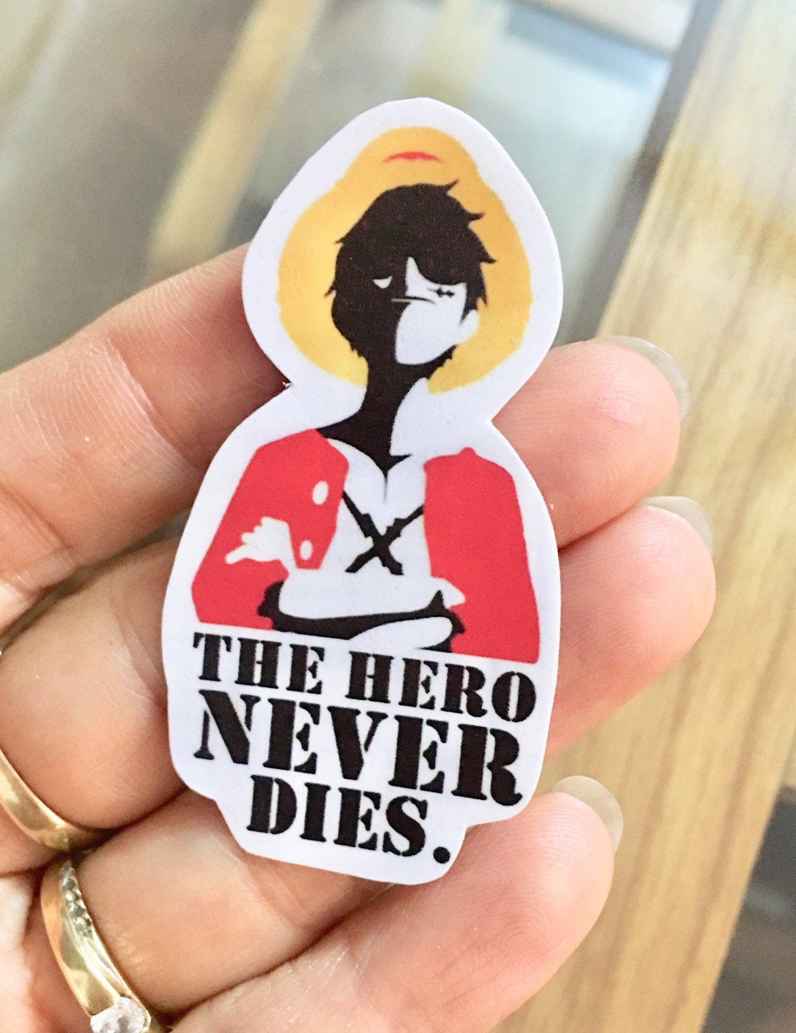 Ảnh sticker ONE PIECE combo 50 cái