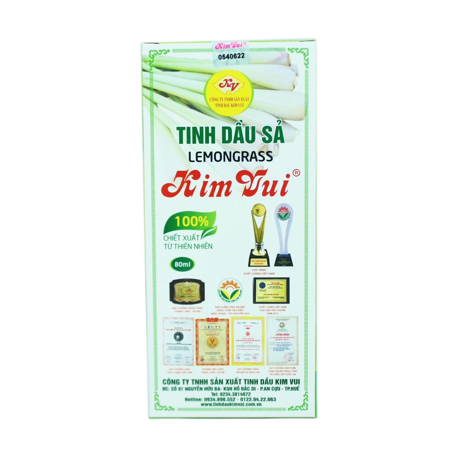Tinh dầu Sả Kim Vui 80ml