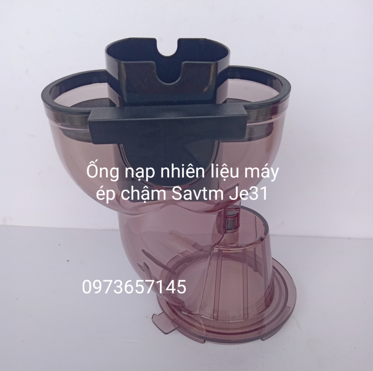 Cốc tiếp nguyên liệu máy ép chậm savtm je31 je35 250w - phụ kiện - gia dụng thịnh trang