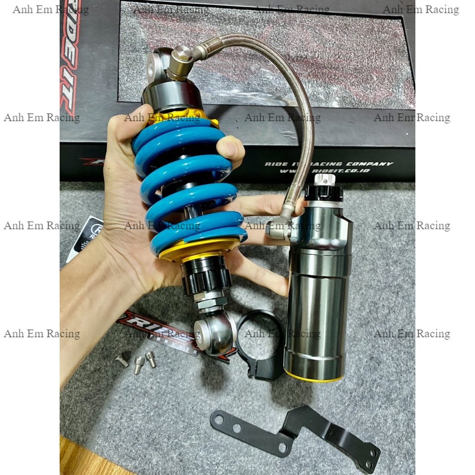 Phuộc Nitron Xanh cho Winner Sonic Raider Satria Exciter150