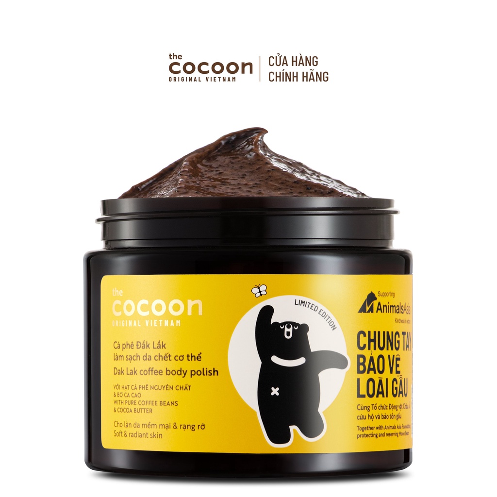 Tẩy Da Chết Cocoon Dak Lak Coffee Body Polish 200ml