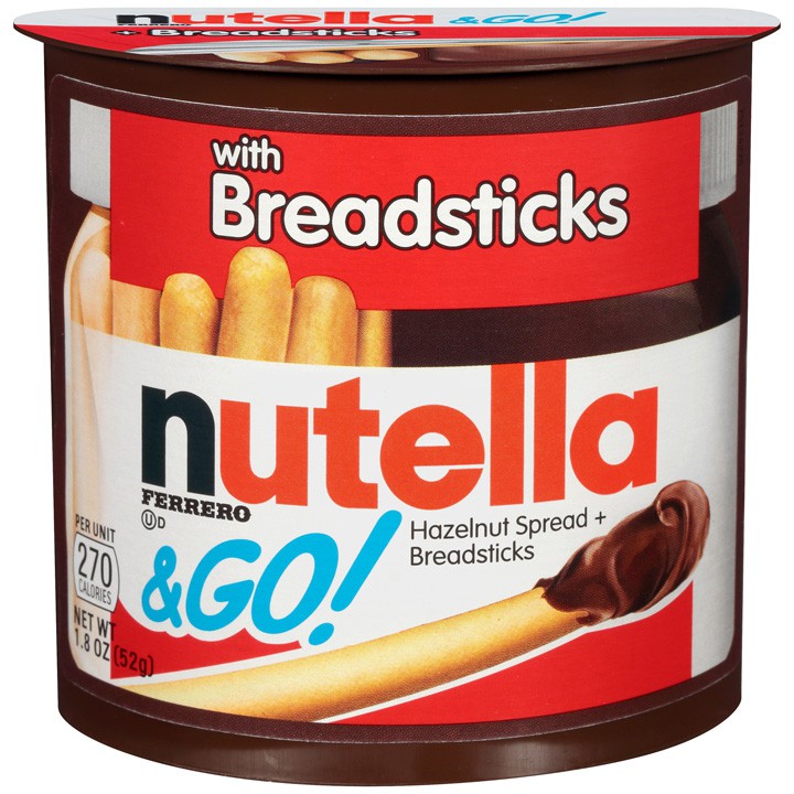 Bánh Que Chấm Nutella Ferrero With Breadsticks 52g