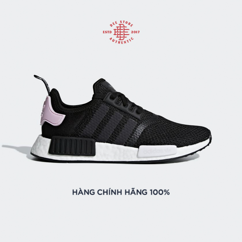 CHINH HANG Giay Th Thao N Adidas NMD R1 W Core Black Clear Pink B37649 Dee Store VN Lazada.vn