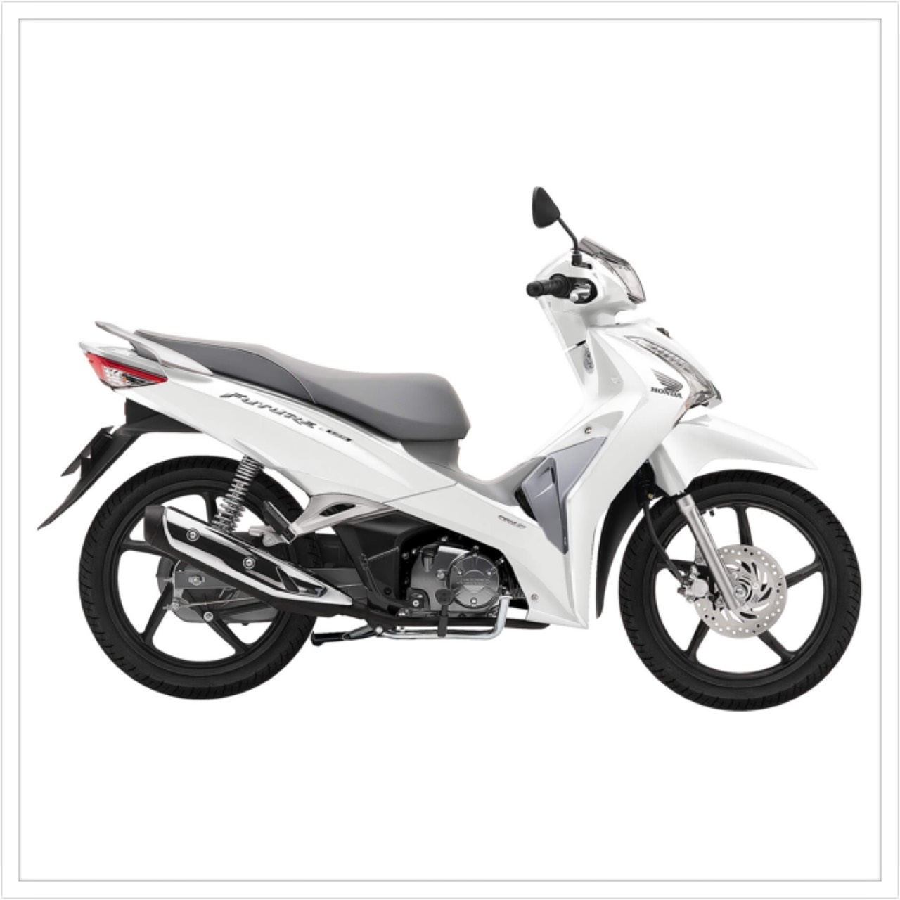 Black Stainless Steel Baga Future 125 - Fat Future 2018-2019