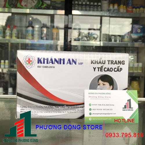 Khẩu trang y tế Khánh An - Hộp 50 cái