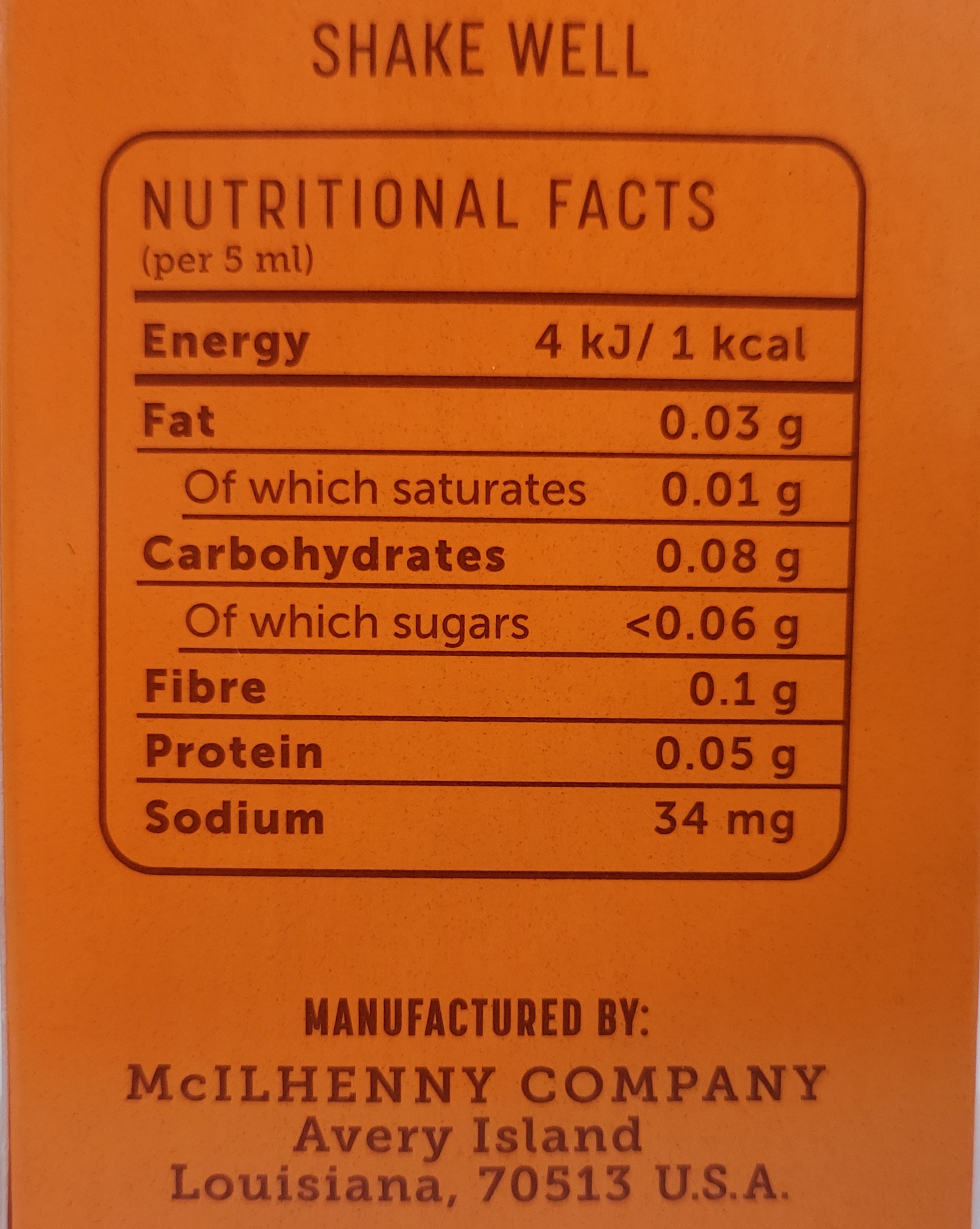 [CHAI LỚN 350ml] XỐT ỚT ĐỎ [USA] TABASCO Red Pepper Sauce (halal)