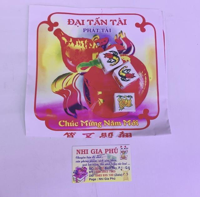 [MUA 2 GIẢM 5%] Bầu cua tôm cá hột mút/hột đá