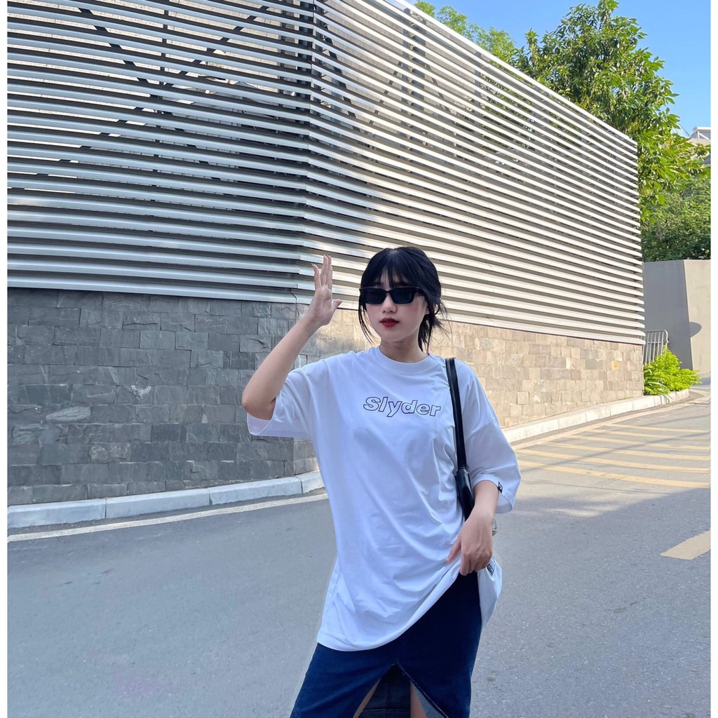 Tee Basic Slyder Ss1 -(v1) Áo Thun Tay Lỡ Streetwear (vender store)