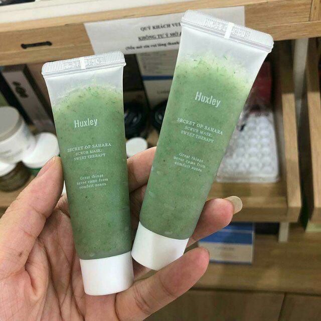 Tẩy da chết tri mụn Huxley 30g