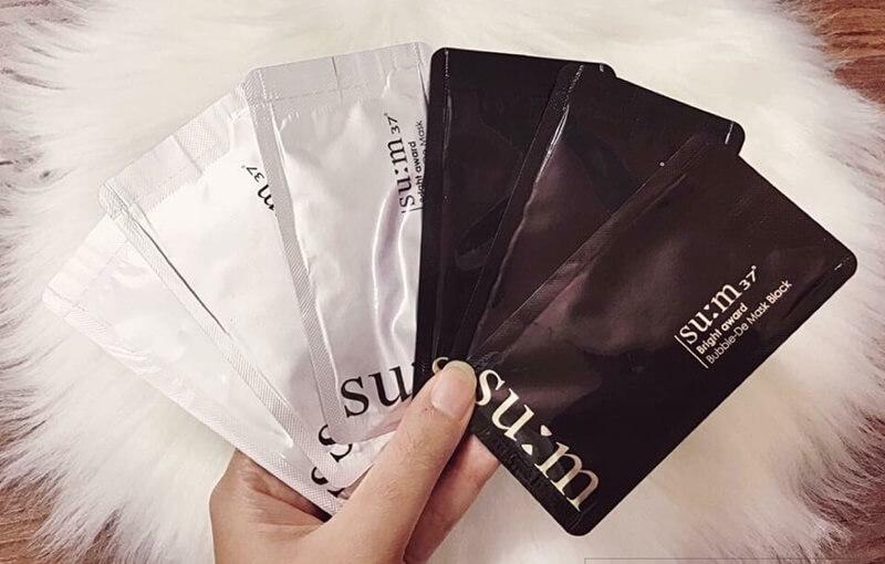 Mặt Nạ Sủi Bọt Thải Độc Sum