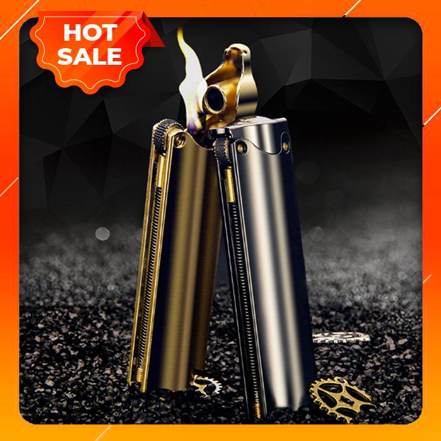 { HOT SALE } Hộp Qụet Bật Lửa Honest BC4005 Thiết Kế Độc Lạ, Sang Trọng, Tinh Tế - Dùng Xăng Đá Cao Cấp
