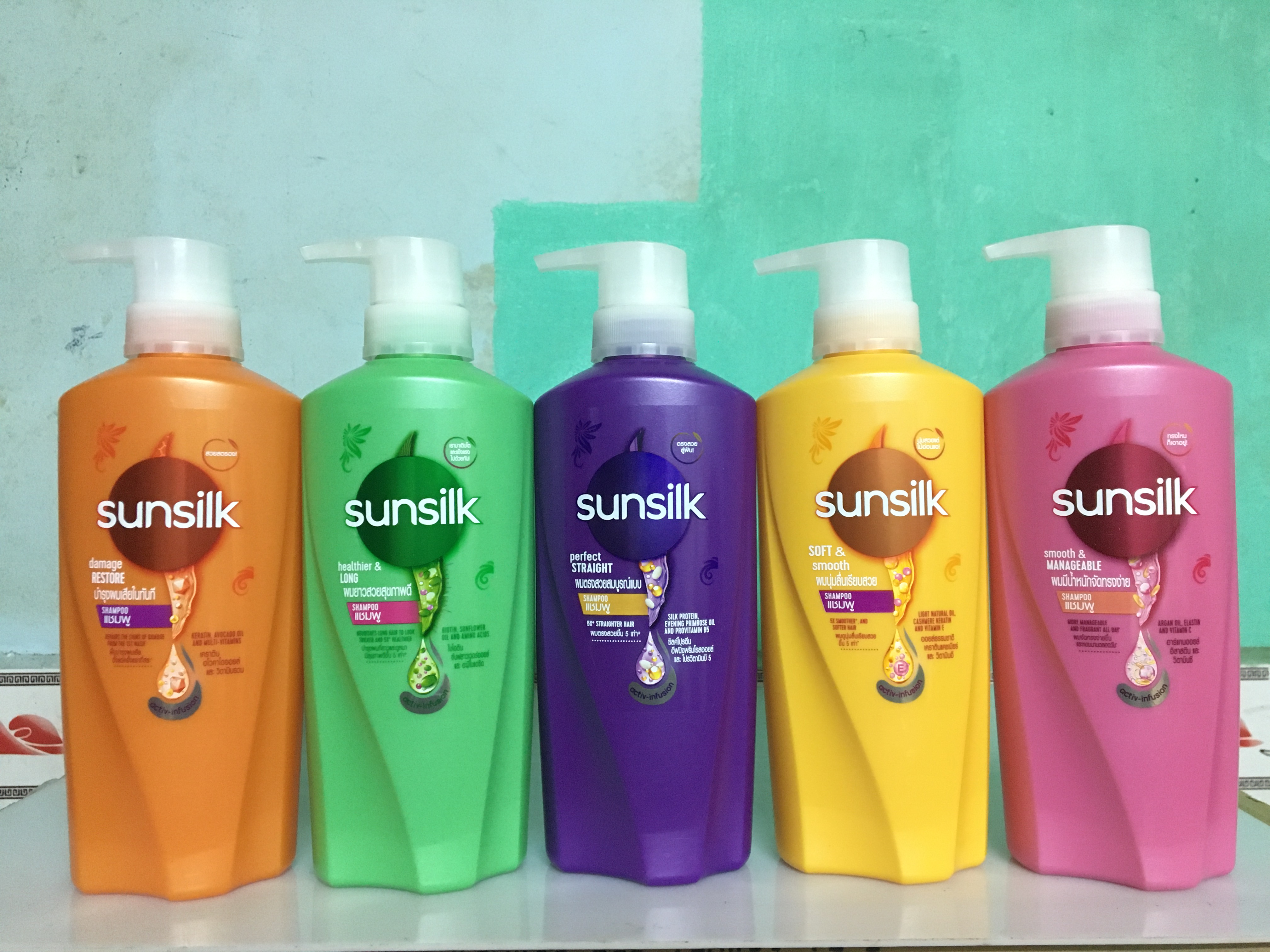 Dầu Gội Sunsilk 400ml Thái Lan