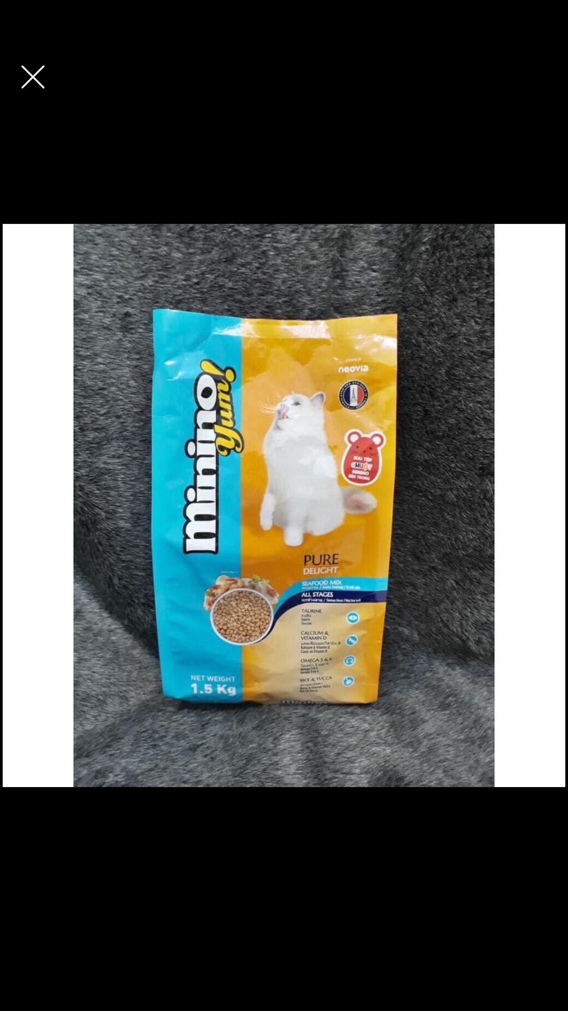 Thức ăn cho mèo minino yum