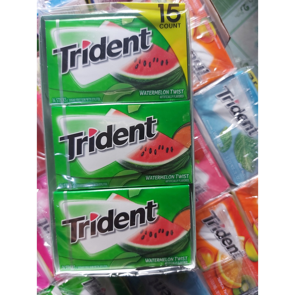Kẹo singum Trident Mỹ - vĩ 14 thanh