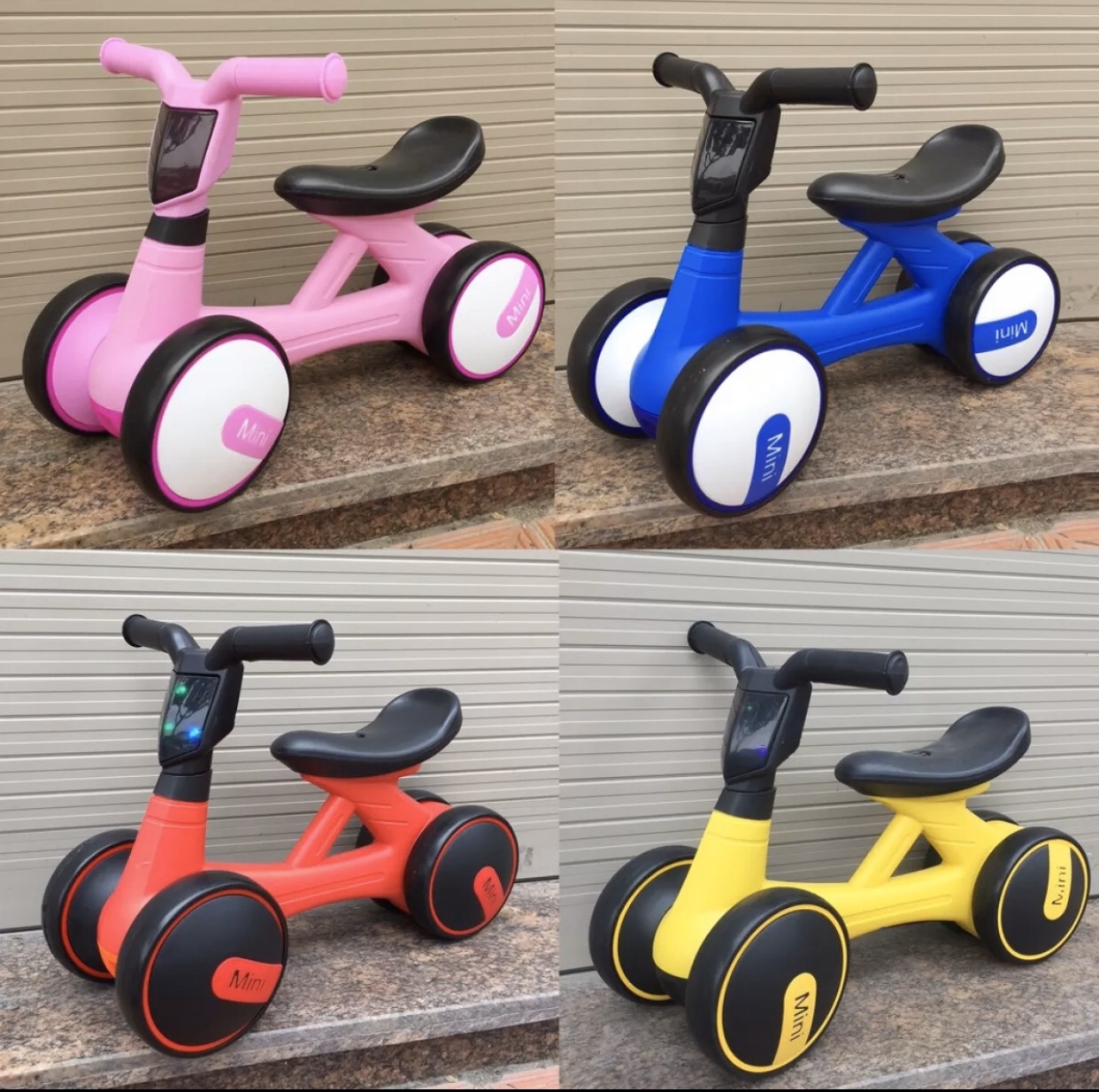 Xe chòi chân mini bike có nhạc, đèn