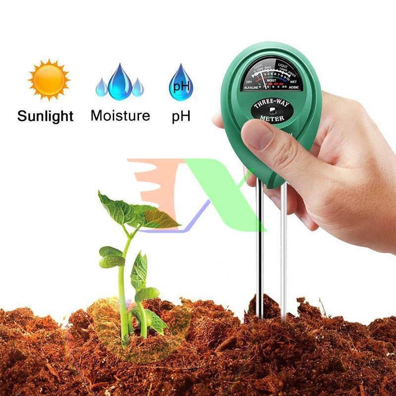 PH meter mechanical PH-3.1T, instrument pH meter soil 3 in 1, pH test strips, moisture, light, pH meter, mud, pH meter soil cultivation