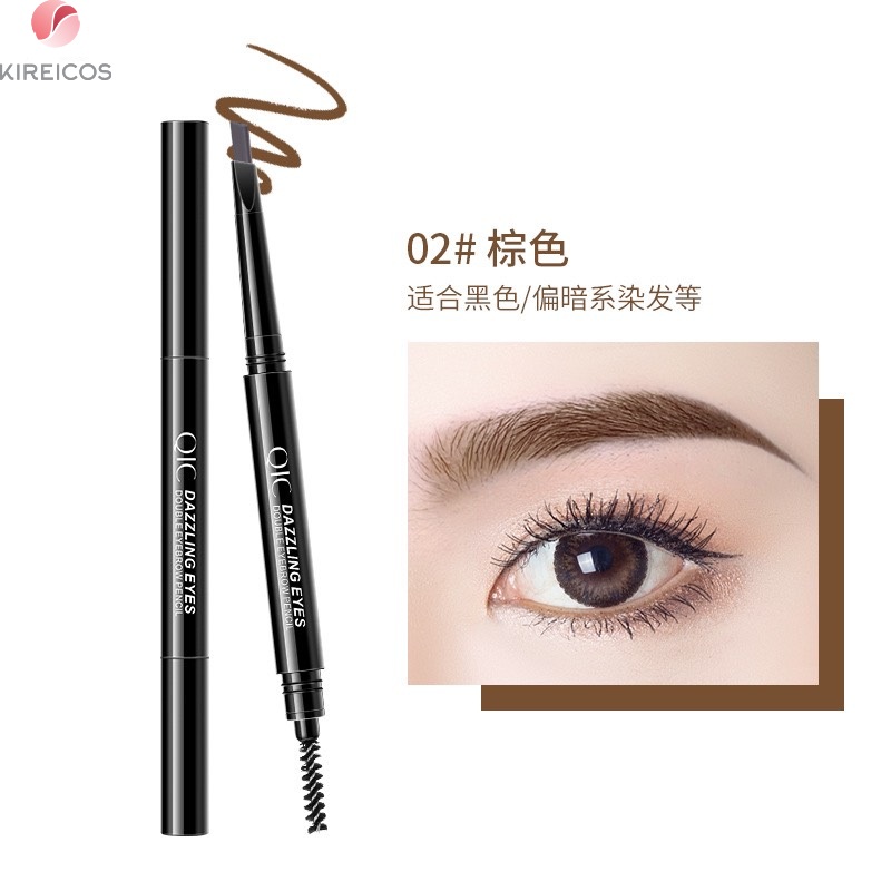 Chì Kẻ Mày 2 Đầu Vặn QIC Dazzling Eyes