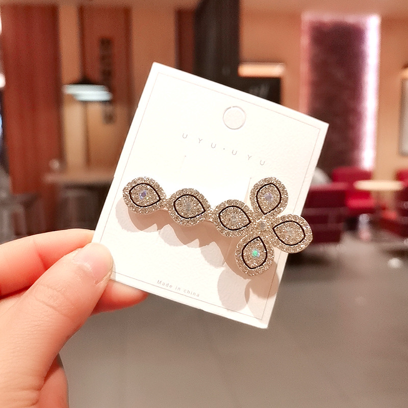 Clip hair applique stone imitation pearl fashion