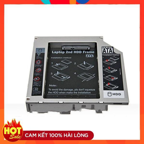 Caddy Bay mỏng / dày NHÔM - Lắp ổ cứng thứ 2 cho laptop