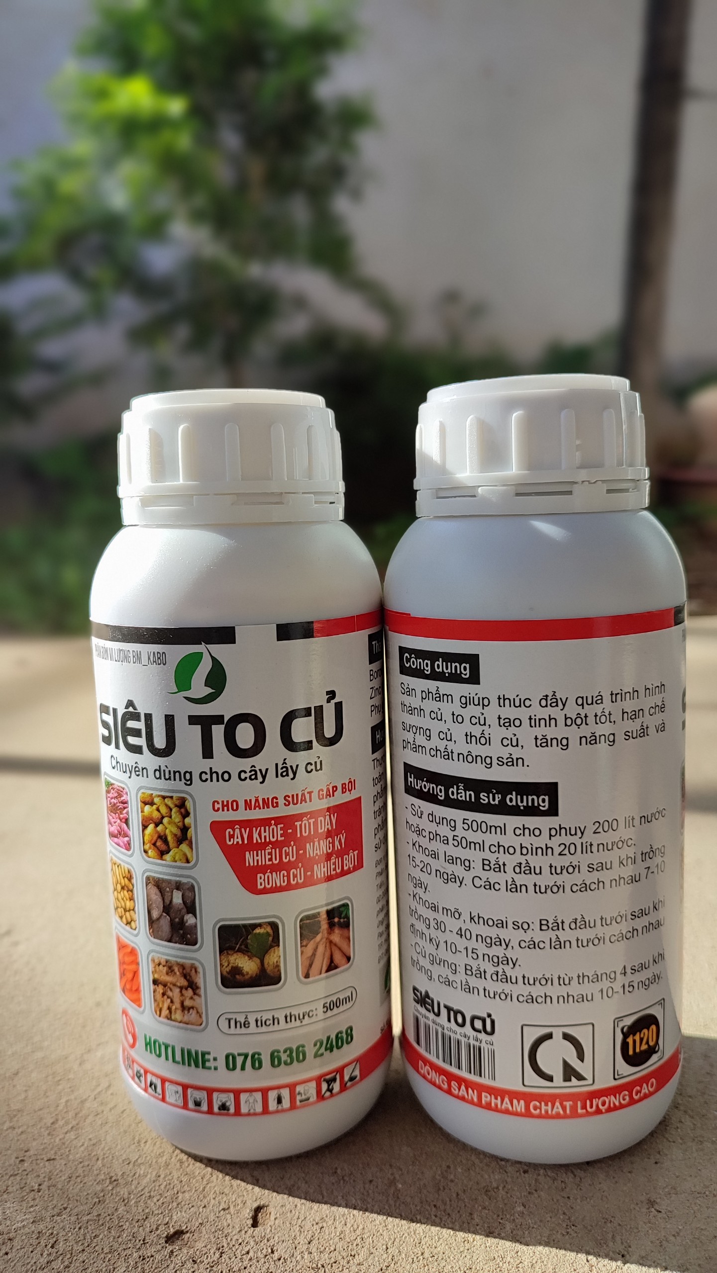 PHÂN BÓN SIÊU TO CỦ 500ML