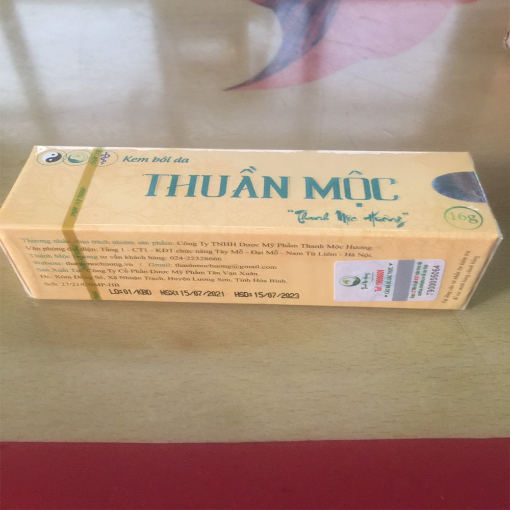 Kem Bôi Da Thuần Mộc