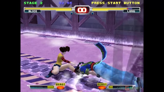 Đĩa game PS2 bloody roar 3 (Võ thú 3) (Đối kháng) cho máy game PS2