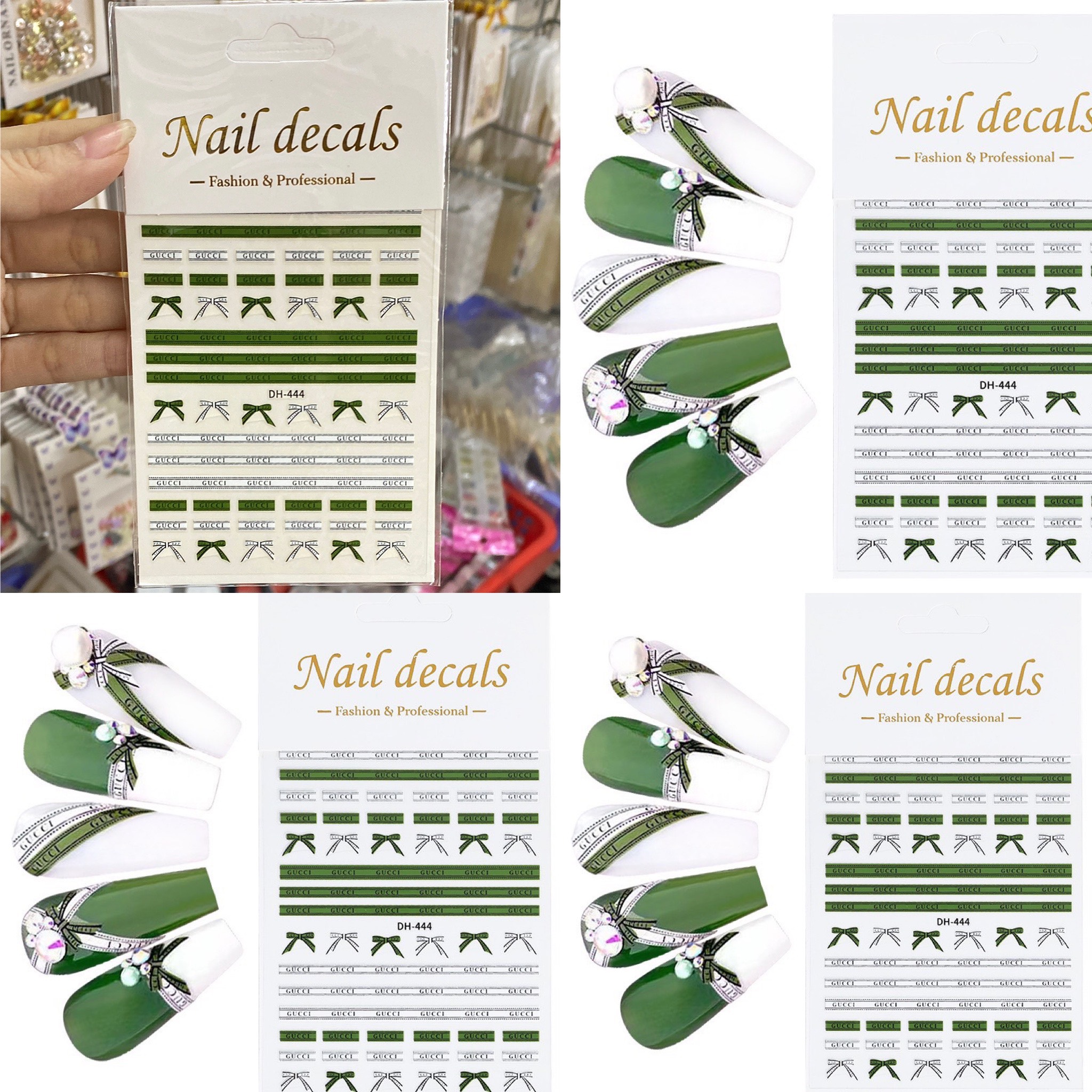 Nhiều Mẫu Sticker Dán Móng Nail Mới - Mini Nails