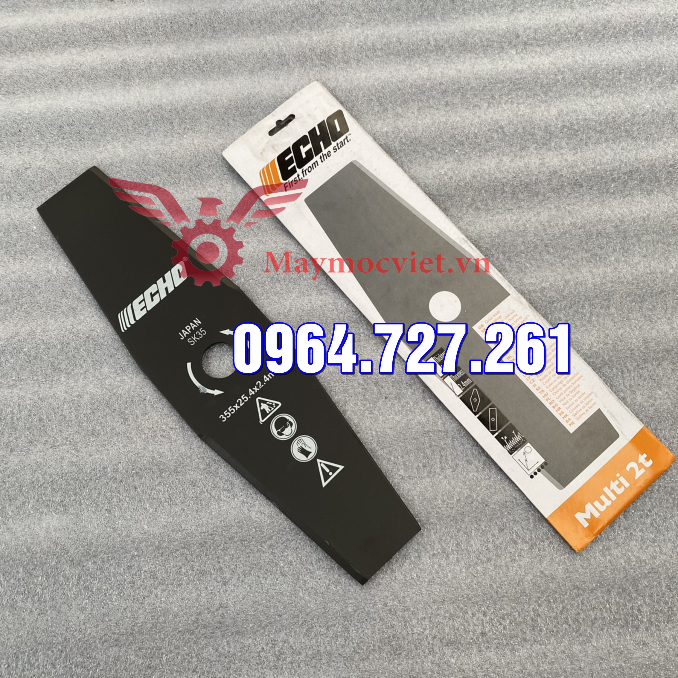 Lưỡi cắt cỏ cao cấp Echo Nhật Bản vát chéo