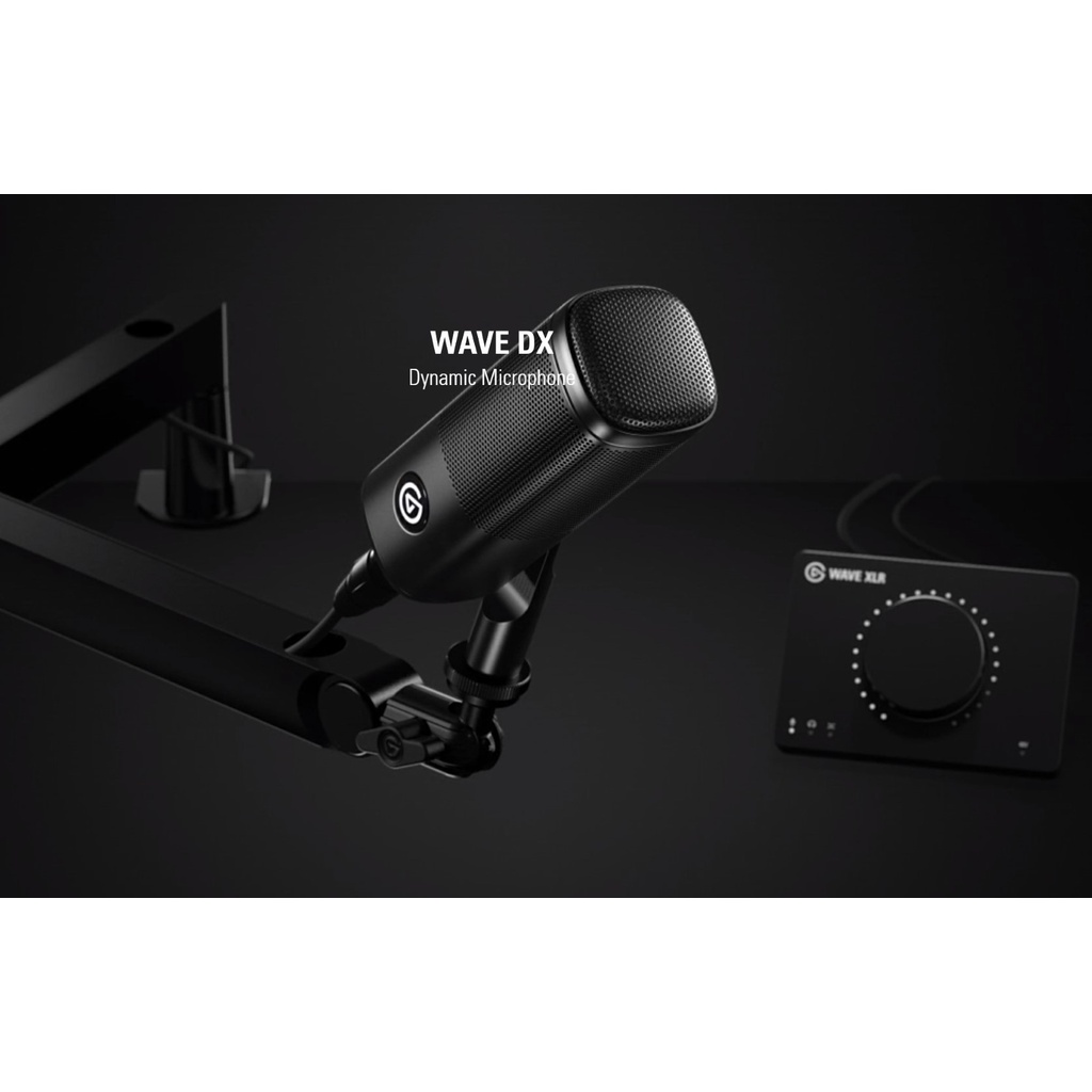 Microphone Elgato Wave DX (10MAH9901) - Tương thích nhiều arm cắm microphone