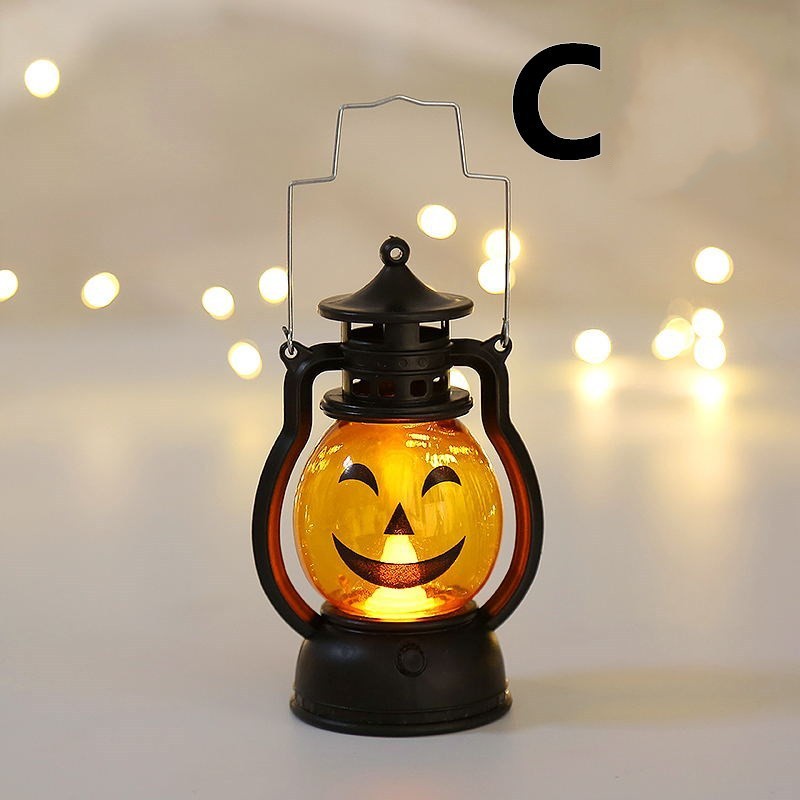 Đèn Halloween trang trí bí ngô đèn Lồng nến đèn lồng ma lễ hội Ngựa Cầm Tay Đồ trang trí thanh bí mật phòng bàn cho bé trai và bé gái