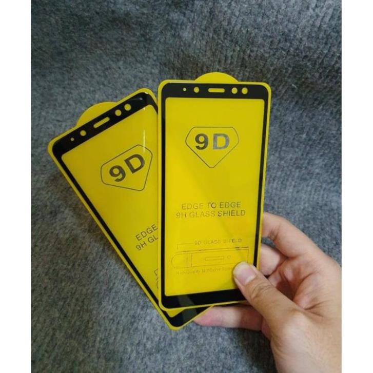 Cường Lực Full SamSung A6 - A8- A7 2018 - A9 2018 - A6+/ A6 Plus - A8+/ A8 Plus - A8 Star (tặng giấy lau) 9D