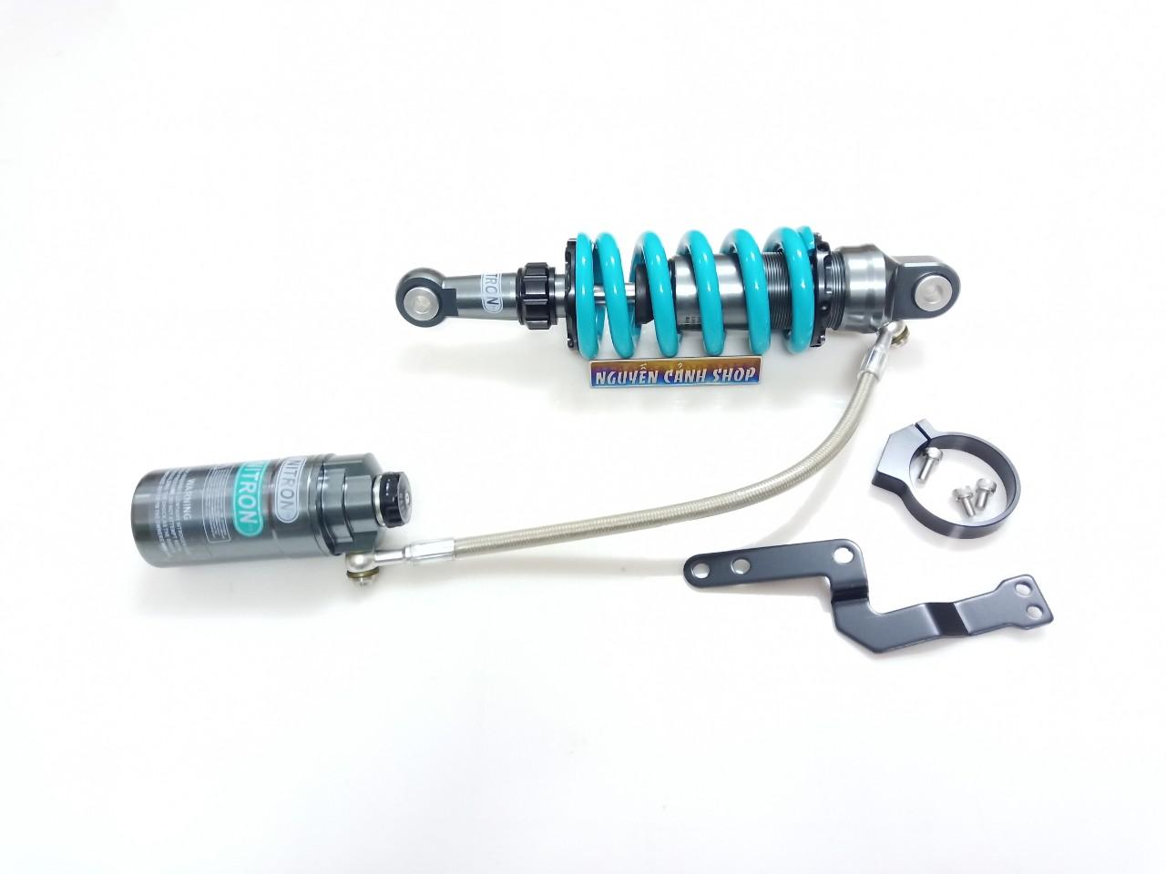 phuộc sau xe raider fi nitron bình dầu