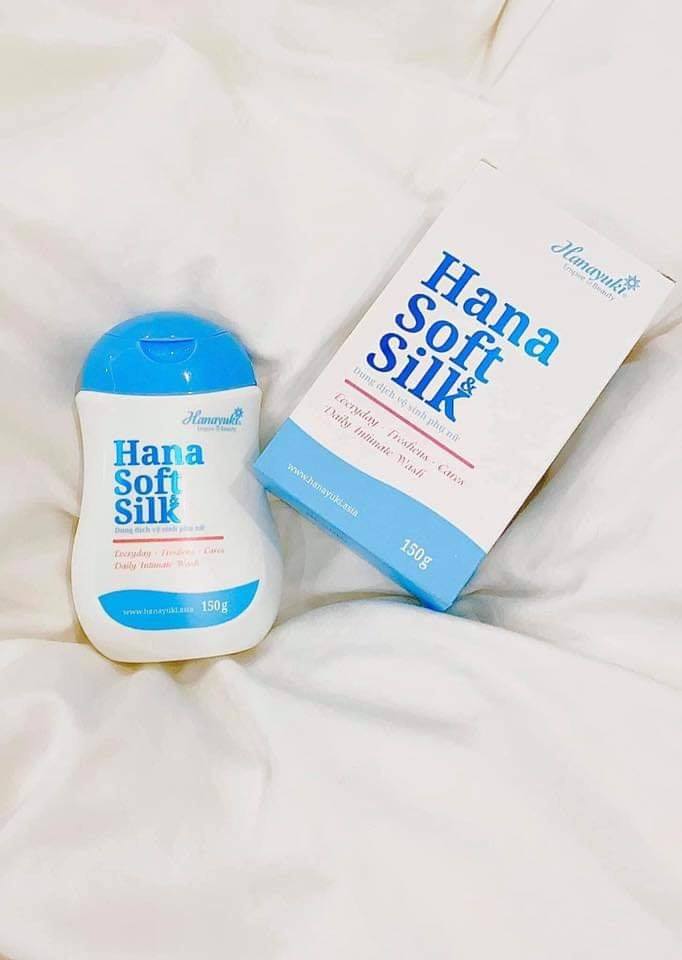 [Chính Hãng] dung dịch vệ sinh phụ nữ Hanayuki soft silk