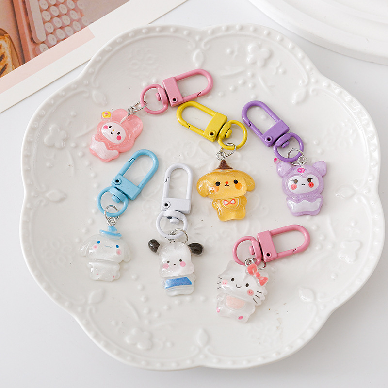 Móc khóa charm chó con cute lovelyhouse MKCHOCON08