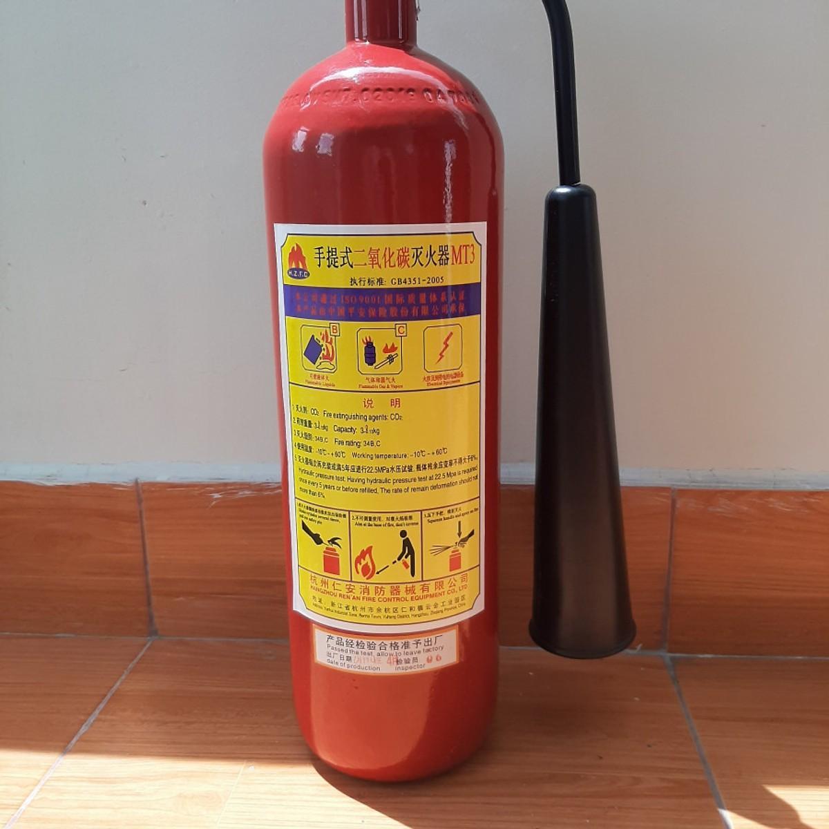 Bình chữa cháy khí MT3