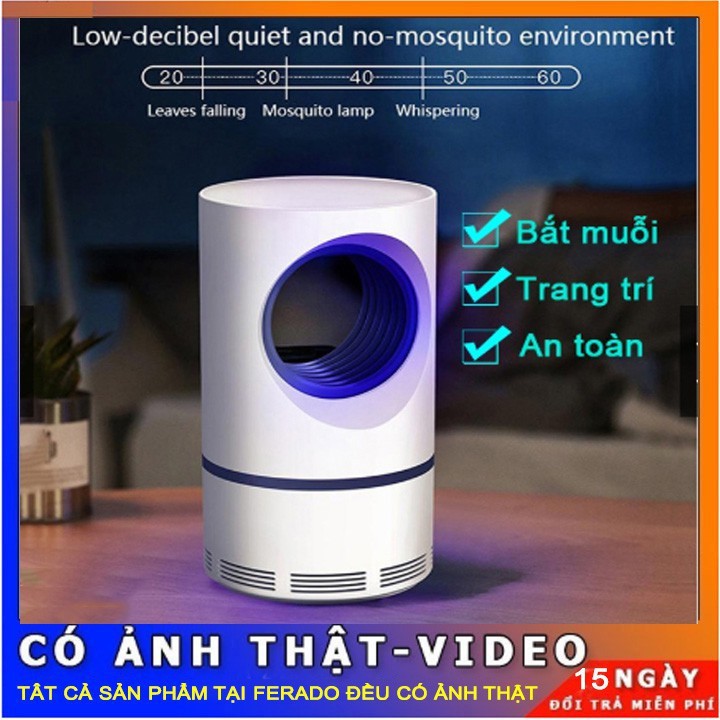 Máy bắt muỗi thông minh kiêm đèn ngủ