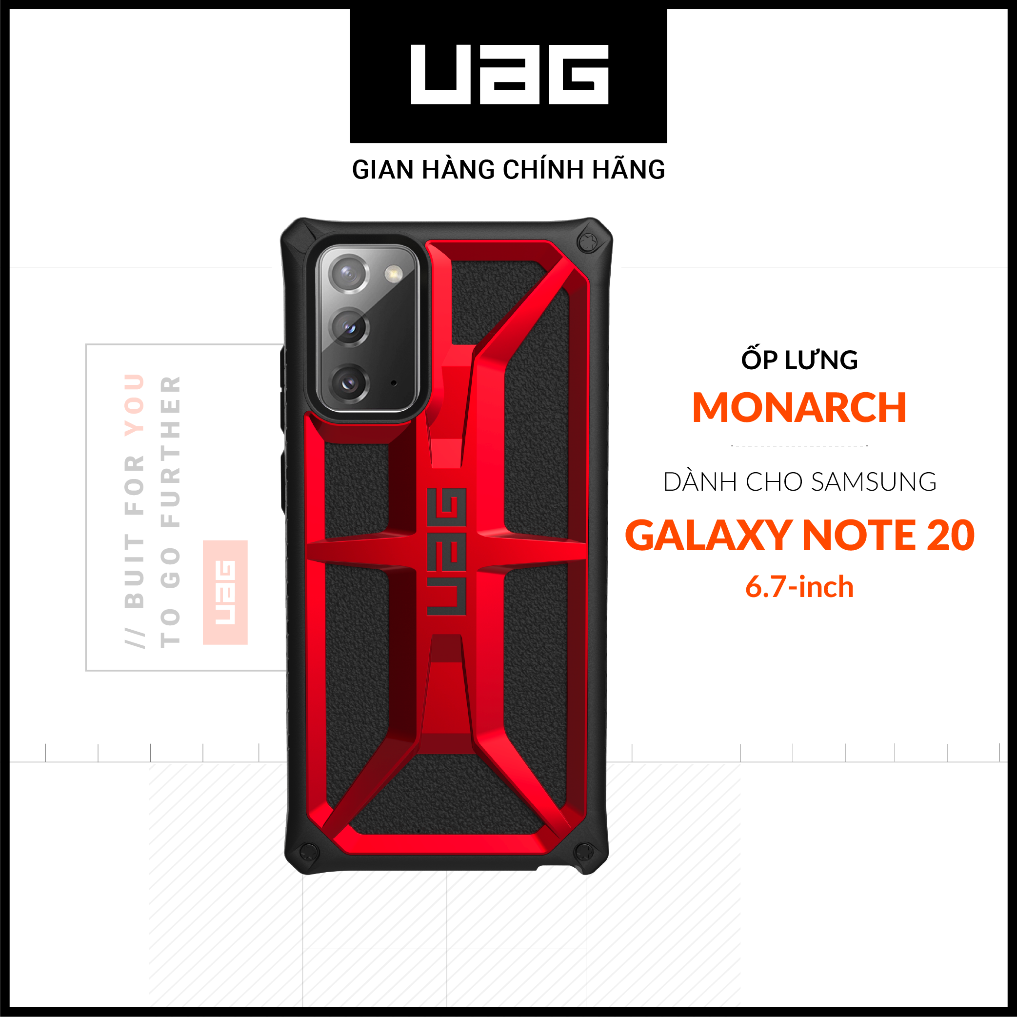 Ốp lưng UAG Monarch cho Samsung Galaxy Note 20